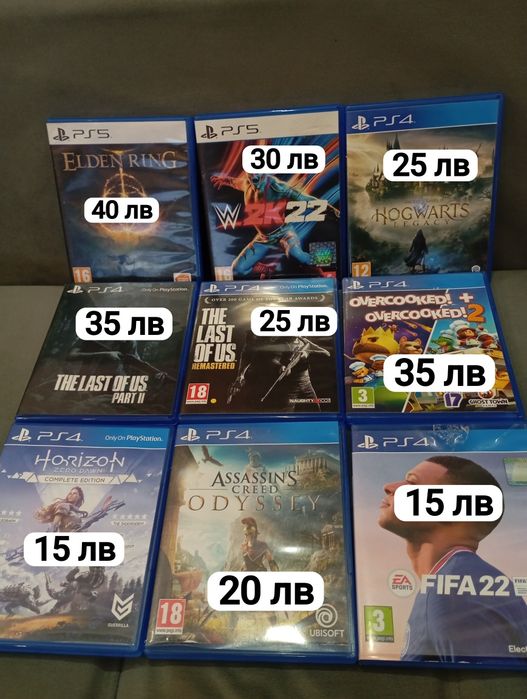Игри за ps4 и ps5
