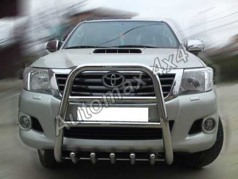 Bullbar inox personalizat Toyota Hilux 2004-2015