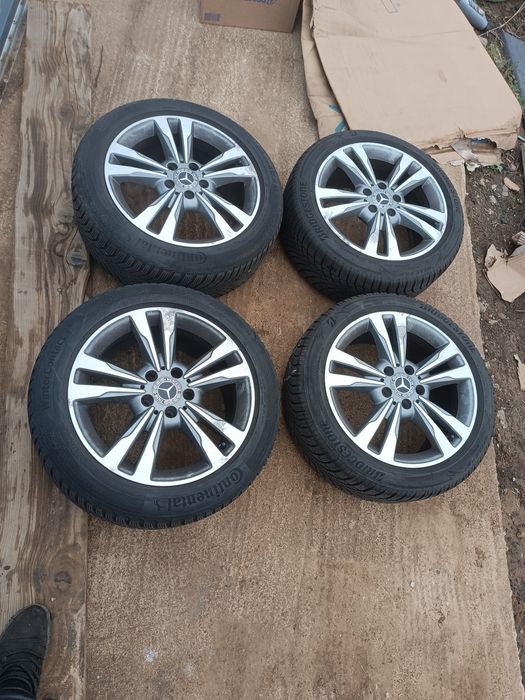 Set jante Mercedes Benz cu anvelope de iarna dot 2021  2024