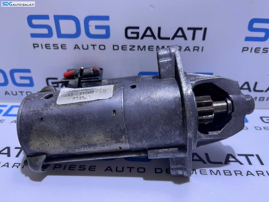 Electromotor cu 10 Dinti Cutie Manuala Ford Fiesta 5 1.4 16V 2002 - 2008 Cod 98AB-11000-CD [S0003]