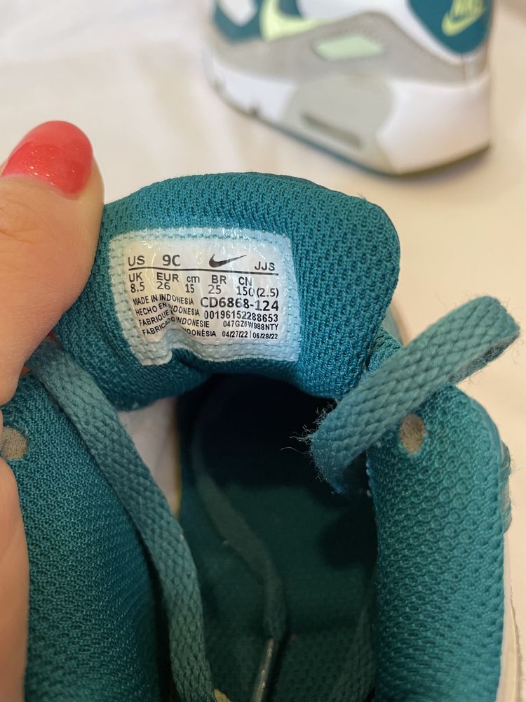 Nike ,26 номер ,15 см