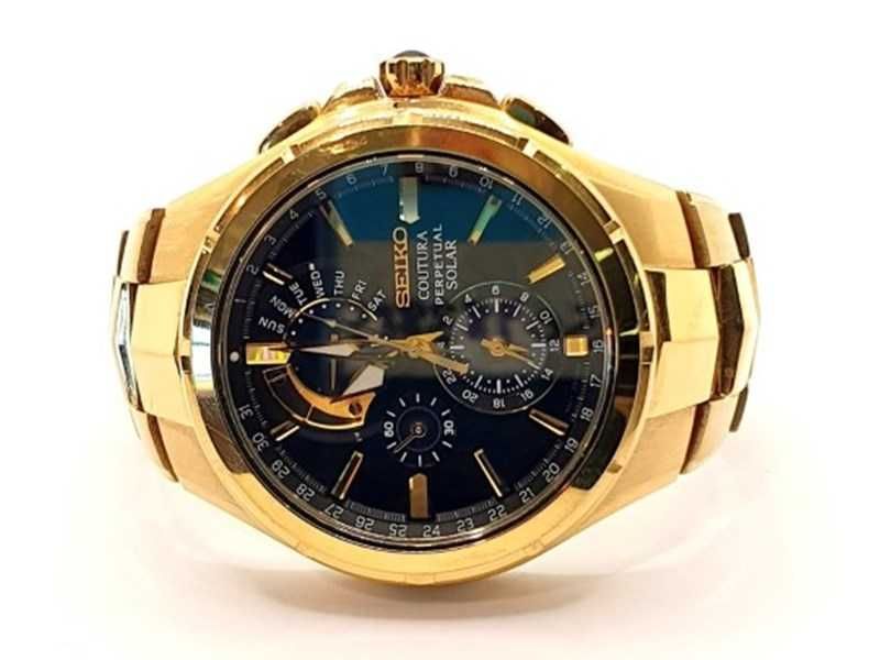 Оригинален Часовник’’ SEIKO Perpetual Solar Chronograph’’-СЕРТИФИКАТ