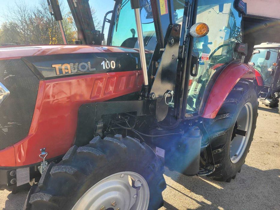 ТРАКТОР 4Х4,нов,100 кс,климатик,наличен може и челен товарач