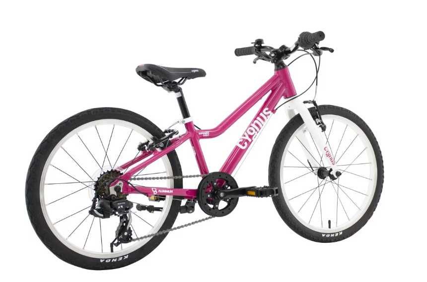 Bicicleta roz aluminiu 20" 8.4 kg super Light echivalent woom 4