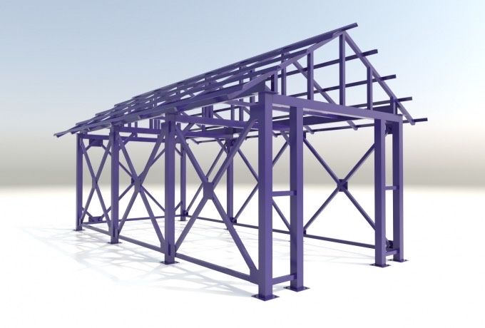Металлоконструкции, навесы, ангары, лестницы