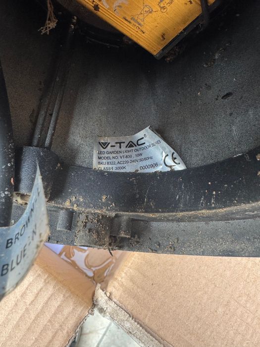 LED градинска лампа VT-830 10W