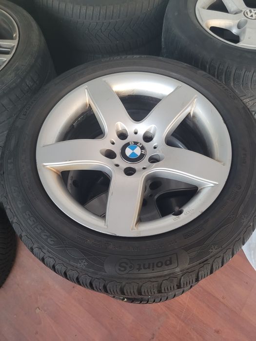 Roti BMW  iarna 225/55/17 Anvelope ca noi 8mm.
