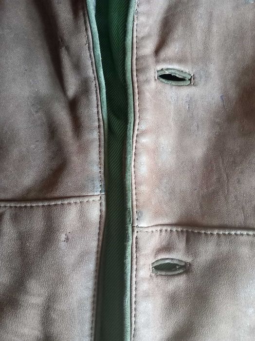 Haina-sacou de vanatoare, piele, Austria, masura 56