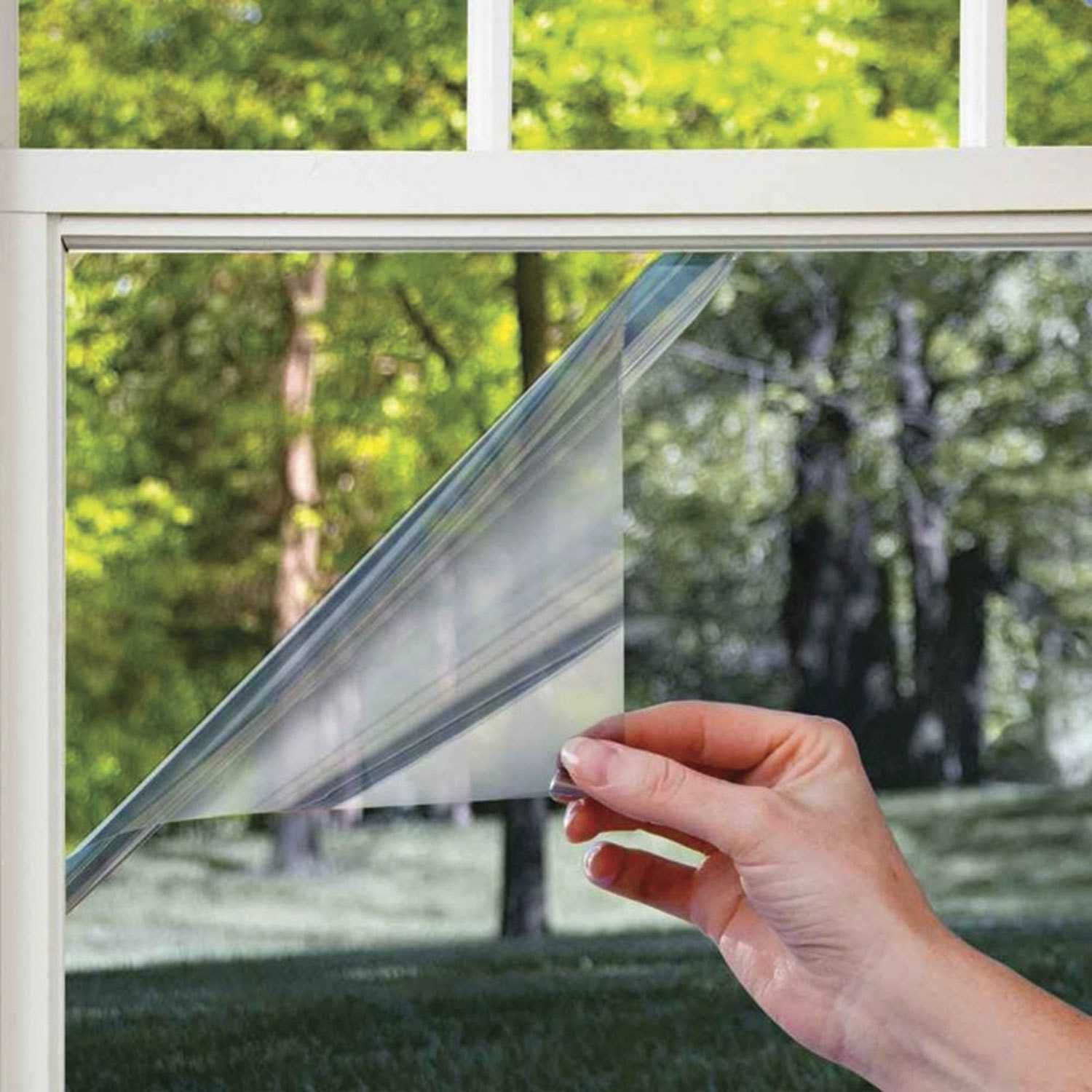 Folie protectie solara relfexiva pentru geamuri, montare exterior