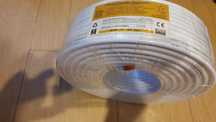 Cablu coaxial tip RG6 nou pt TV camere supraveghere 100 sau 200m