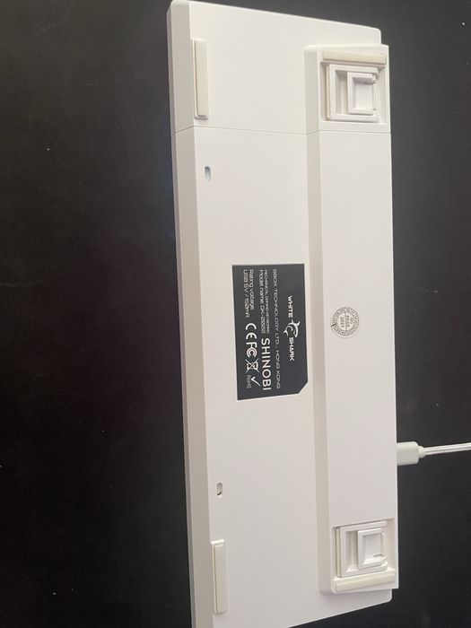 Vand tastatura mecanica white shark shinobi