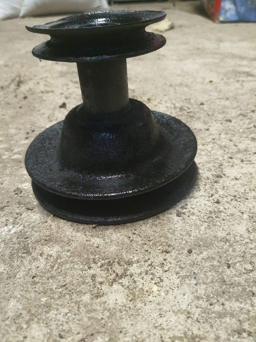 Fulie dubla tractoras tuns gazon tractor iarba briggs stratton