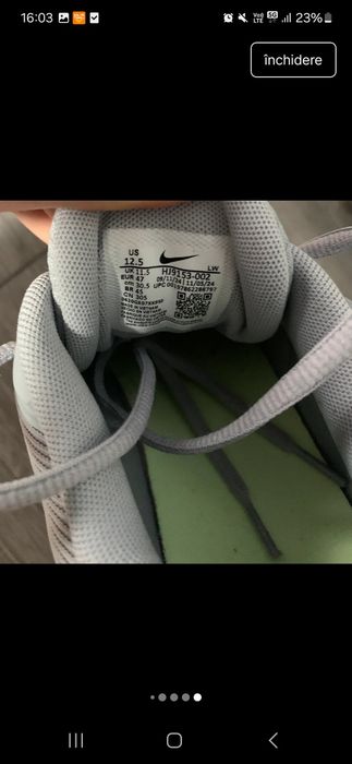 Adidași Nike noi măsura 47