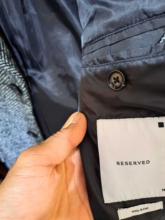 Табиий жун аралашган, Европадан келтирилган янги замонавий ПАЛЬТО