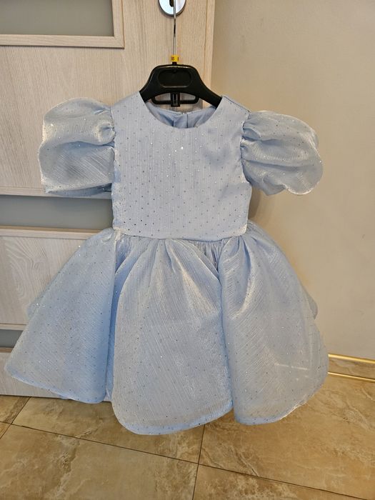 Синя рокля с кристали  Petite Fleur