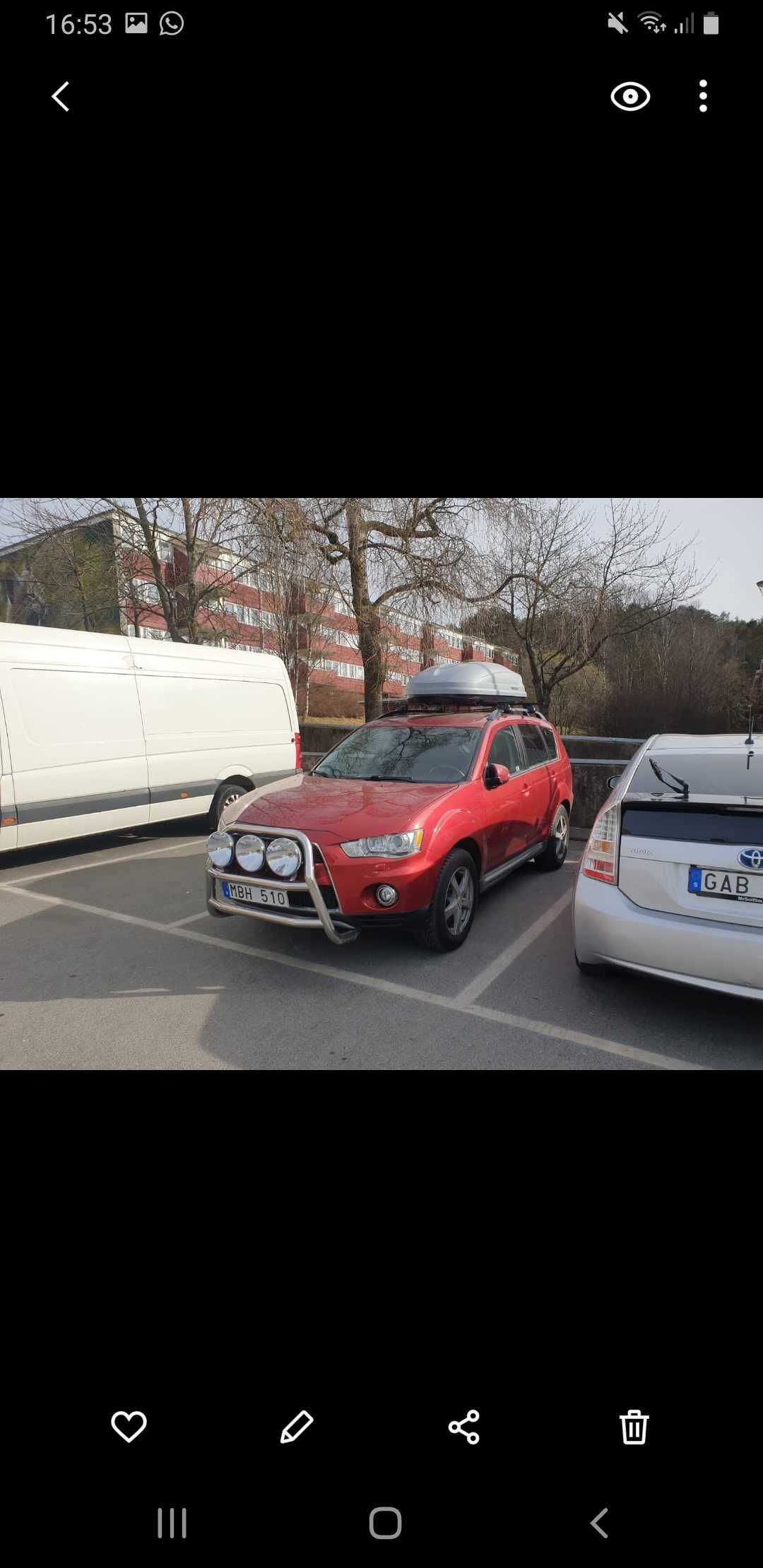 Bullbar inox mitsubishi outlander