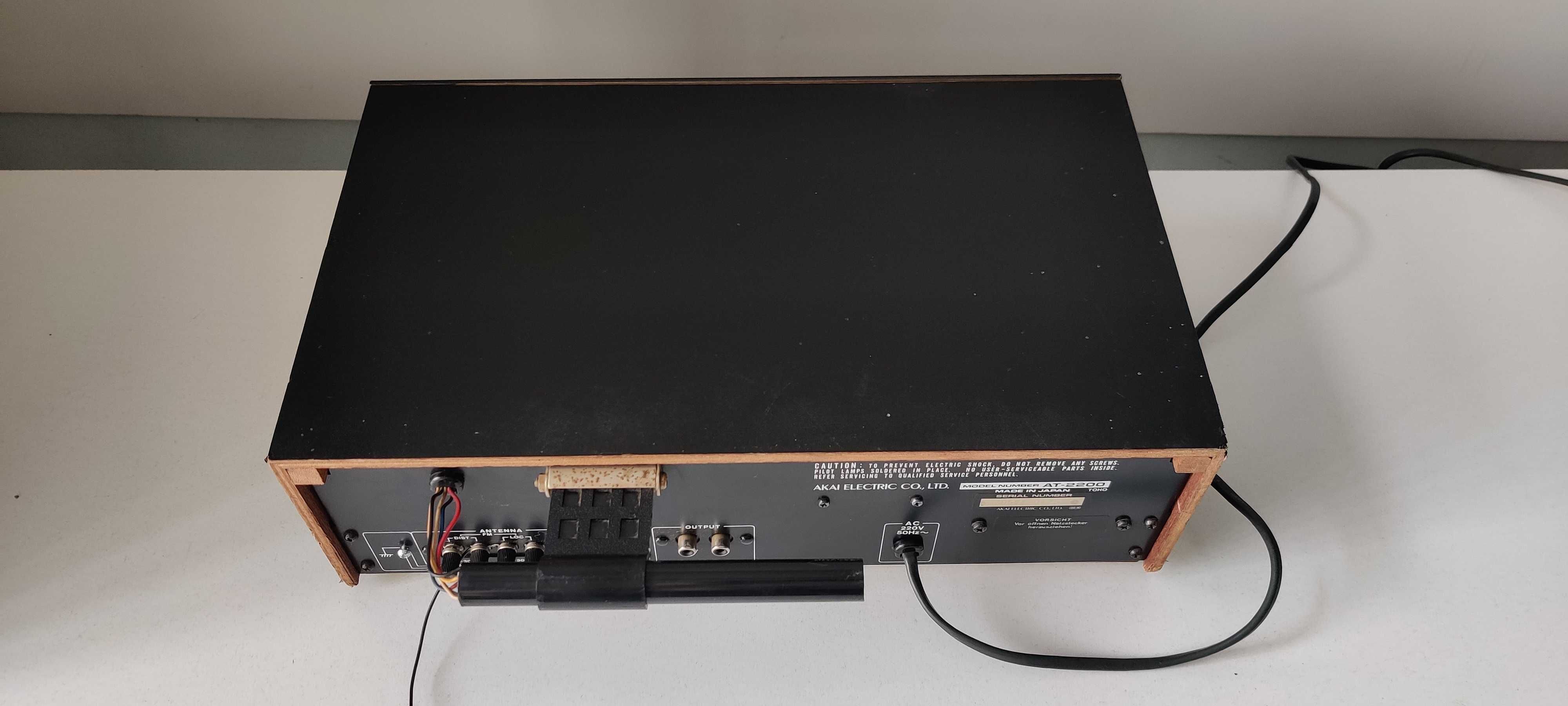 AKAI AT 2200 tuner muzica vintage cu scala si ace muzica analog