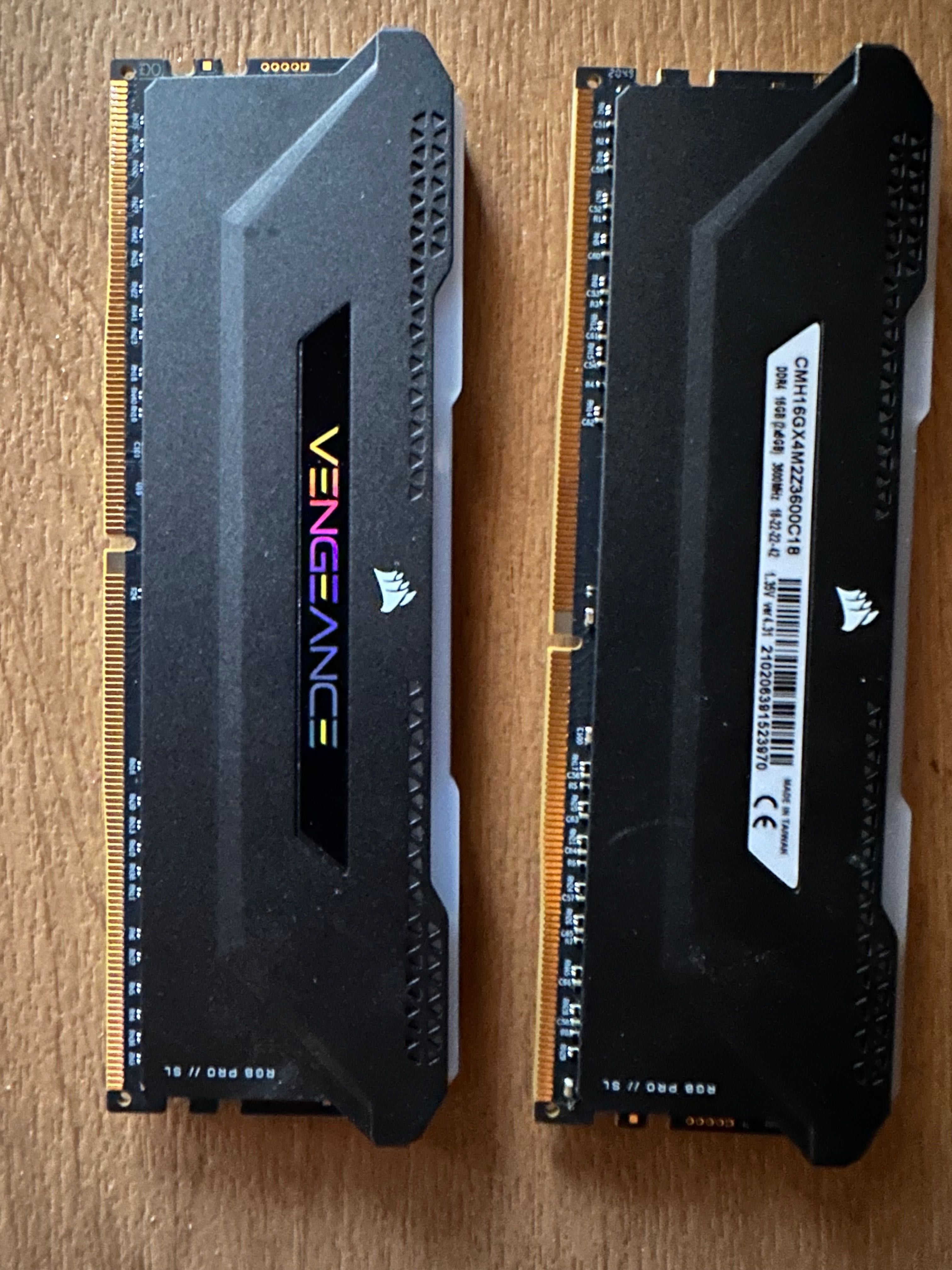 Corsair DDR4 16GB(2x8) Vengeance RGB 3600mhz CL 18