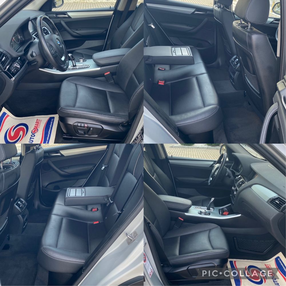 BMW-X3-EURO-6/09.07-2014/facelift/2.0-190cp-X-DRIVE/202650-km reali