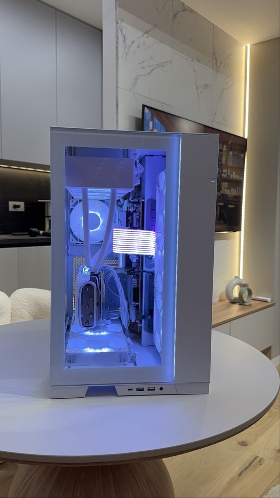 PC High-End Gaming  WHITE Edition– 4080S, 7800X3D, G.Skill 64GB DDR5