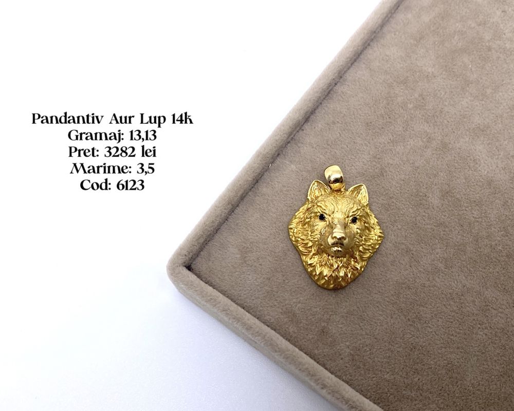 (6123) Pandantiv Aur 14k 13,13g FB Bijoux Euro Gold