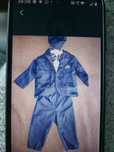 Costum baieti botez 3 luni