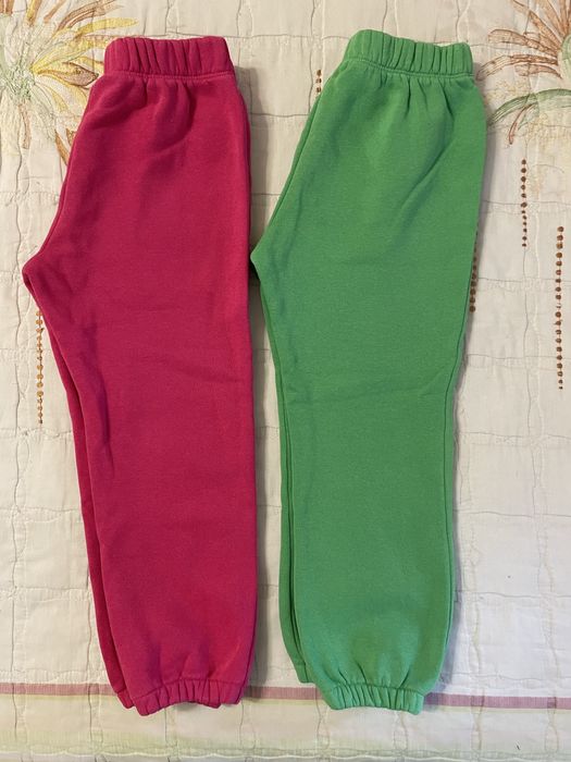 Штаны с начесом 2 шт для девочки 104-110см