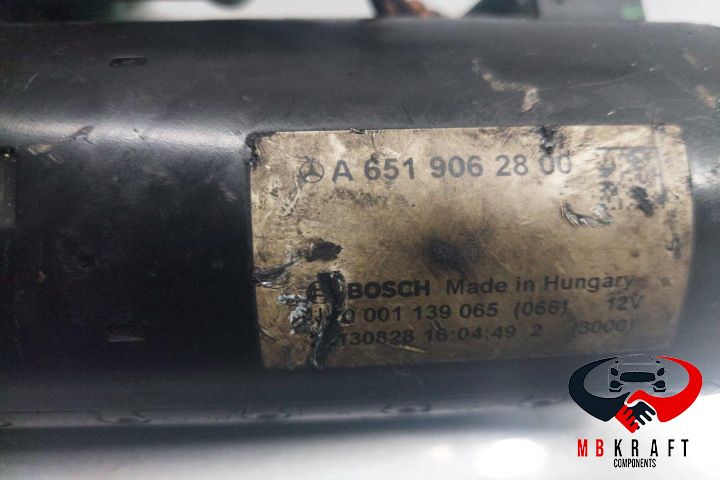 Electromotor a6519062800 Mercedes-Benz C-Class W205/S205/C205