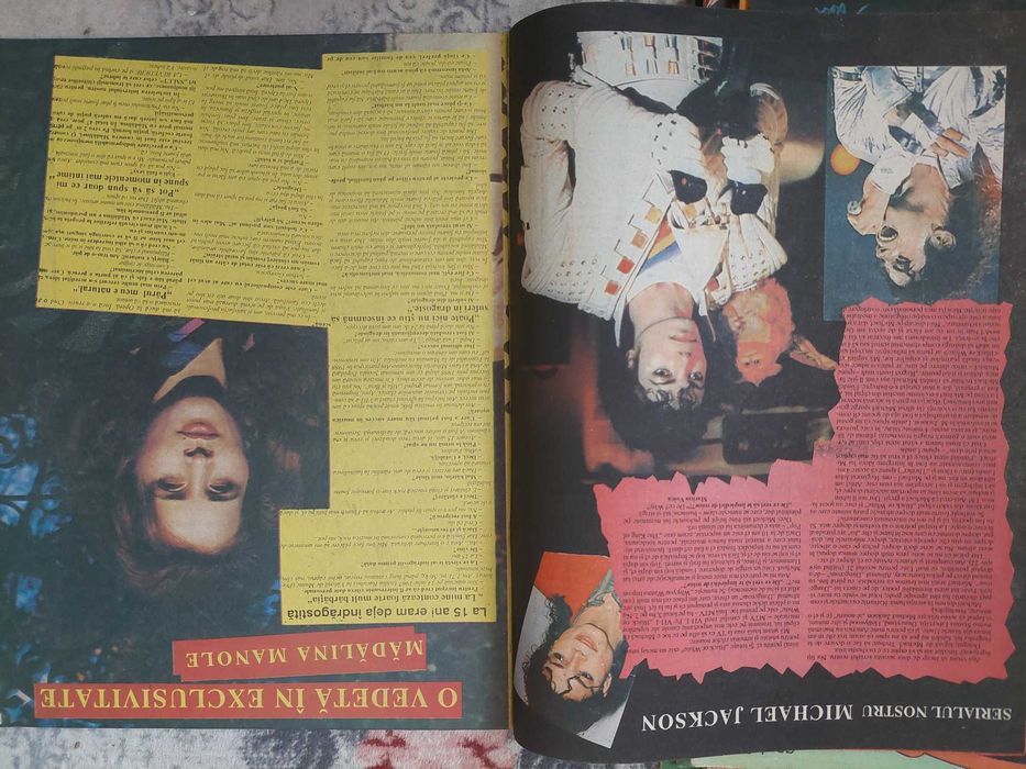 Revista de colectie Salut cu Madalina Manole pe coperta