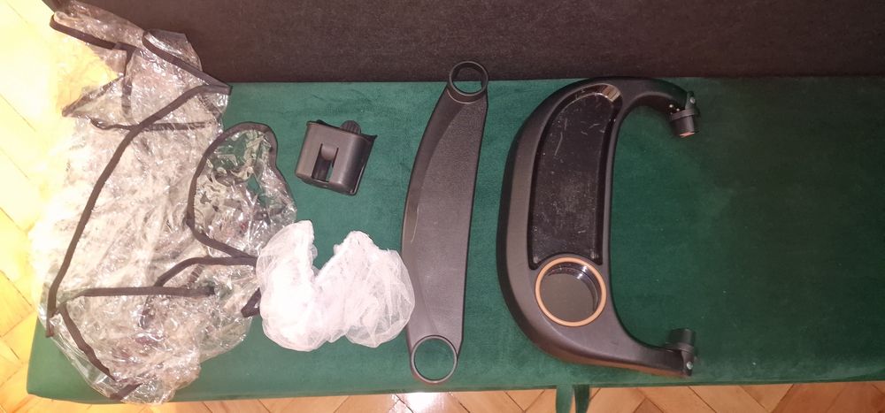 Cărucior Daliya 3 in 1 bej cu maro