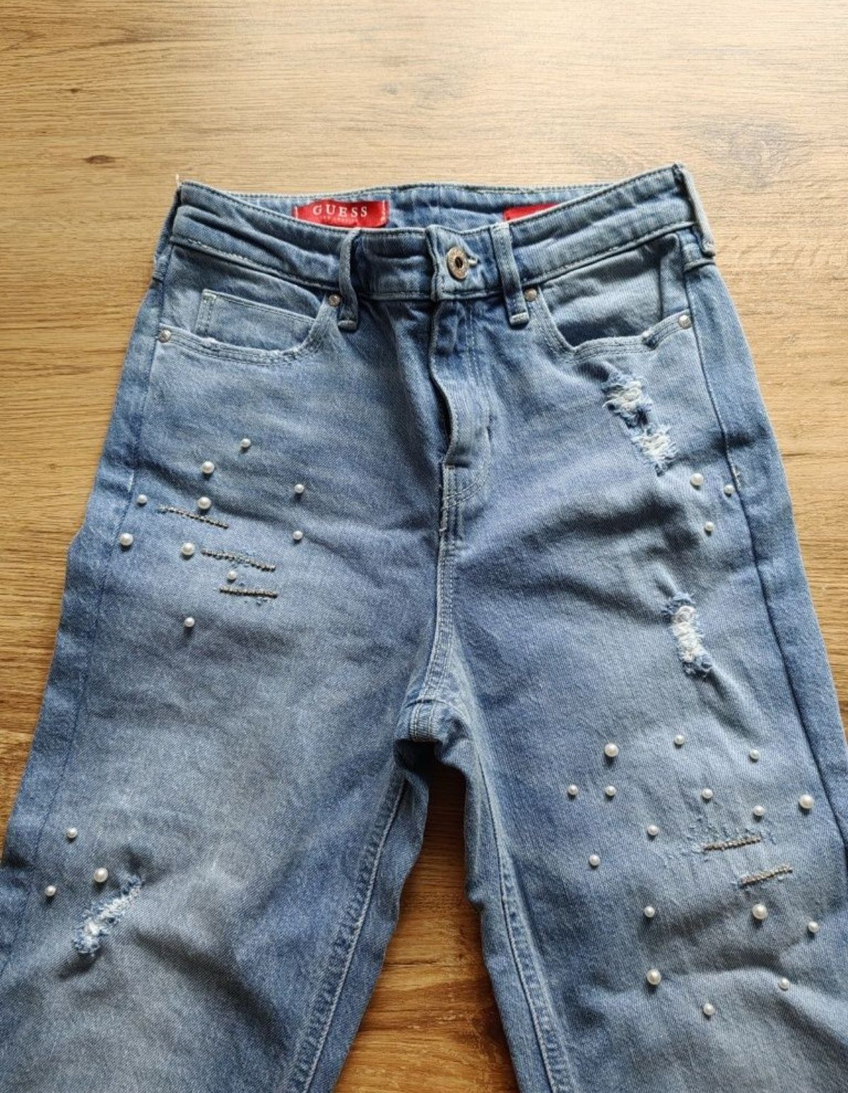Дънки Guess, панталон Pause jeans