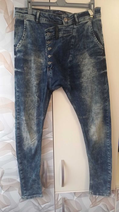 Blugi skinny cu semitur