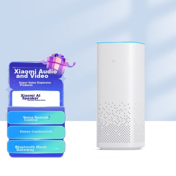 Умная колонка MI AI Speaker 2nd Generation Xiao Ai, white