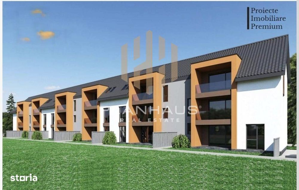 Apartament 2 camere  proiect nou în construcție  Str. Brândușelor,