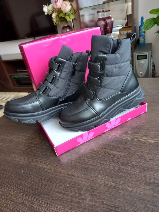 Полусапожки( ботинки) зимние