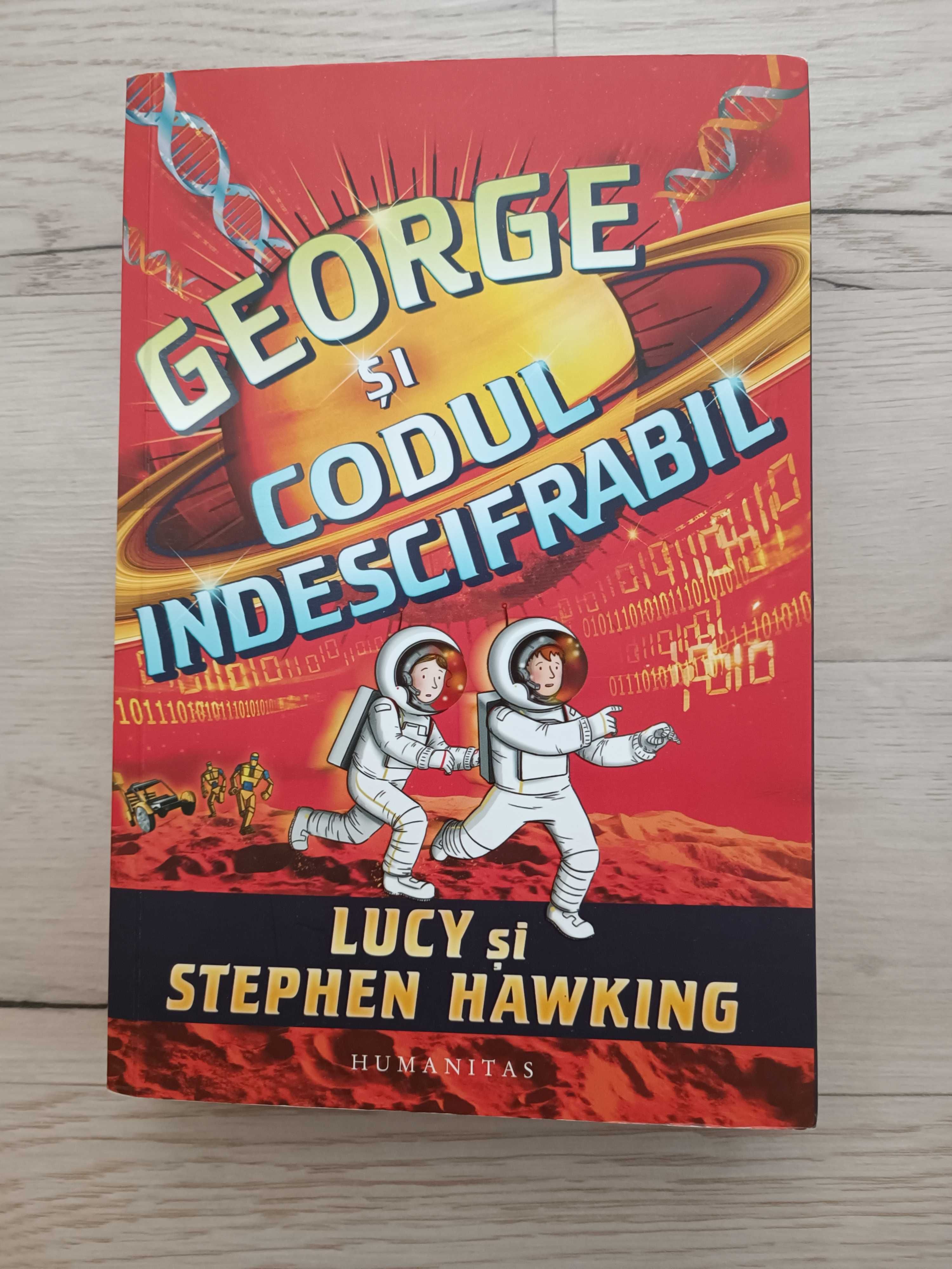 5 volume din seria aventurilor lui George, de Stephen și Lucy Hawking.