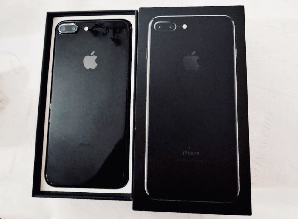 iPhone 7 plus jet black 256 gb