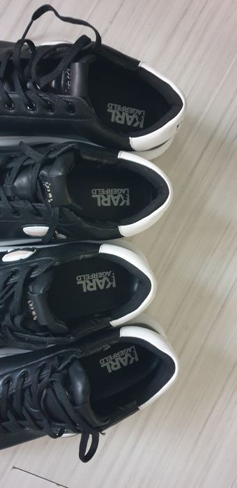 Karl Lagerfeld  45/29см - 44/28 ОРИГИНАЛ! Мъжки  / кецове/  ест. кожа