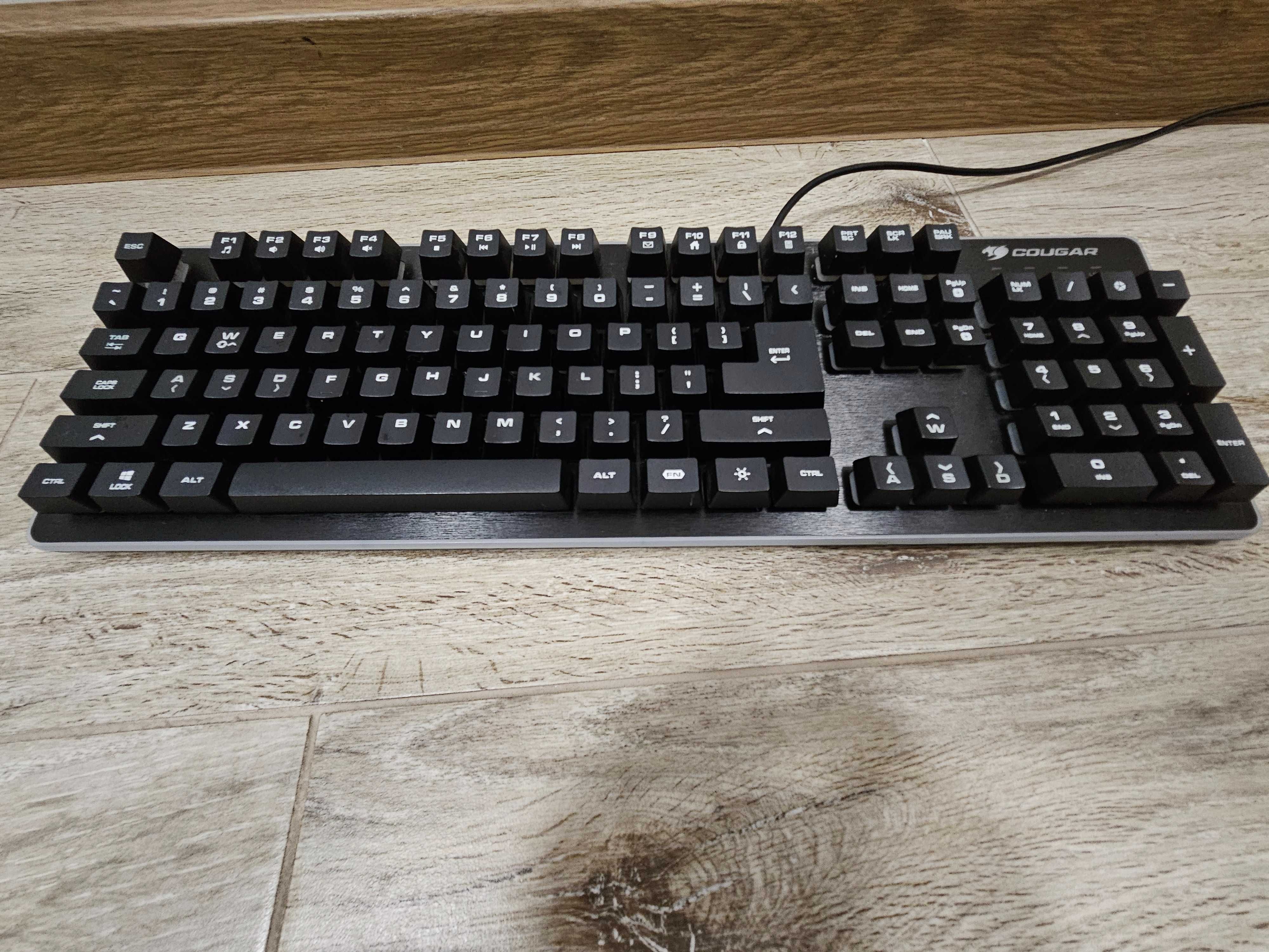 Клавиатура Cougar cor RGB, механична