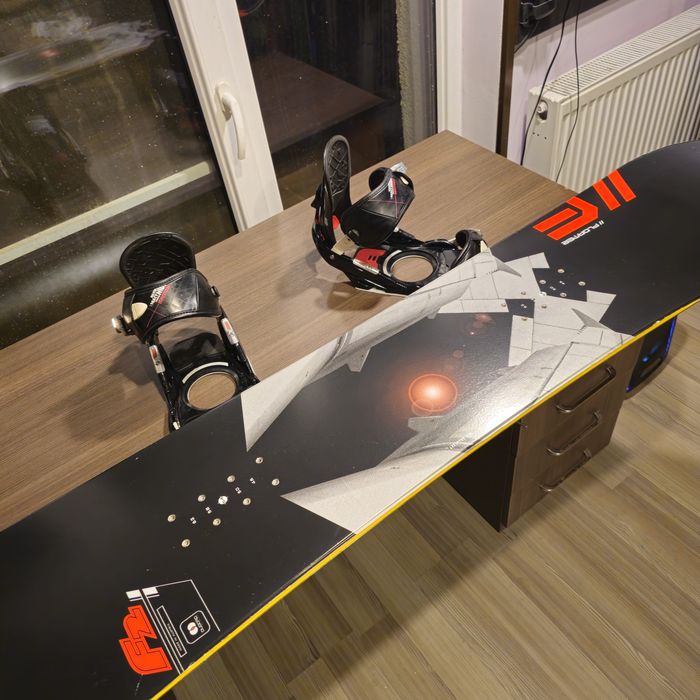 Placa snowboard F2 Floater 165w cu Legaturi Nidecker XL