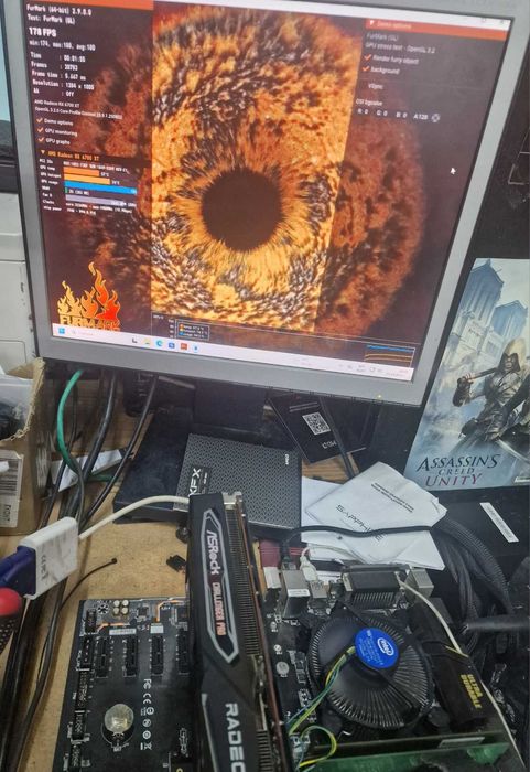 AMD Radeon Asrock RX6700XT ChallengerPro 12GB DDR6   Гаранция 3 месеца