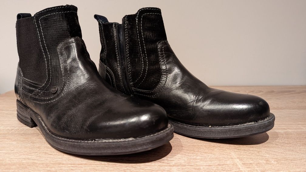 Ghete bărbați S.Oliver Chelsea Boots 43 piele