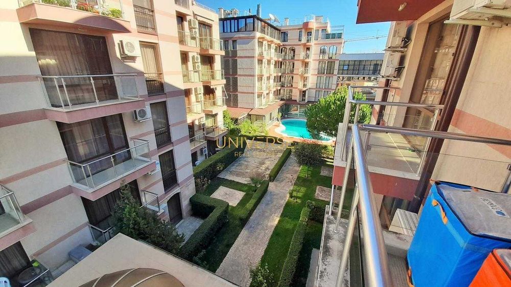 Апартамент 1+1 в затворен комплекс в Слънчев бряг #5165