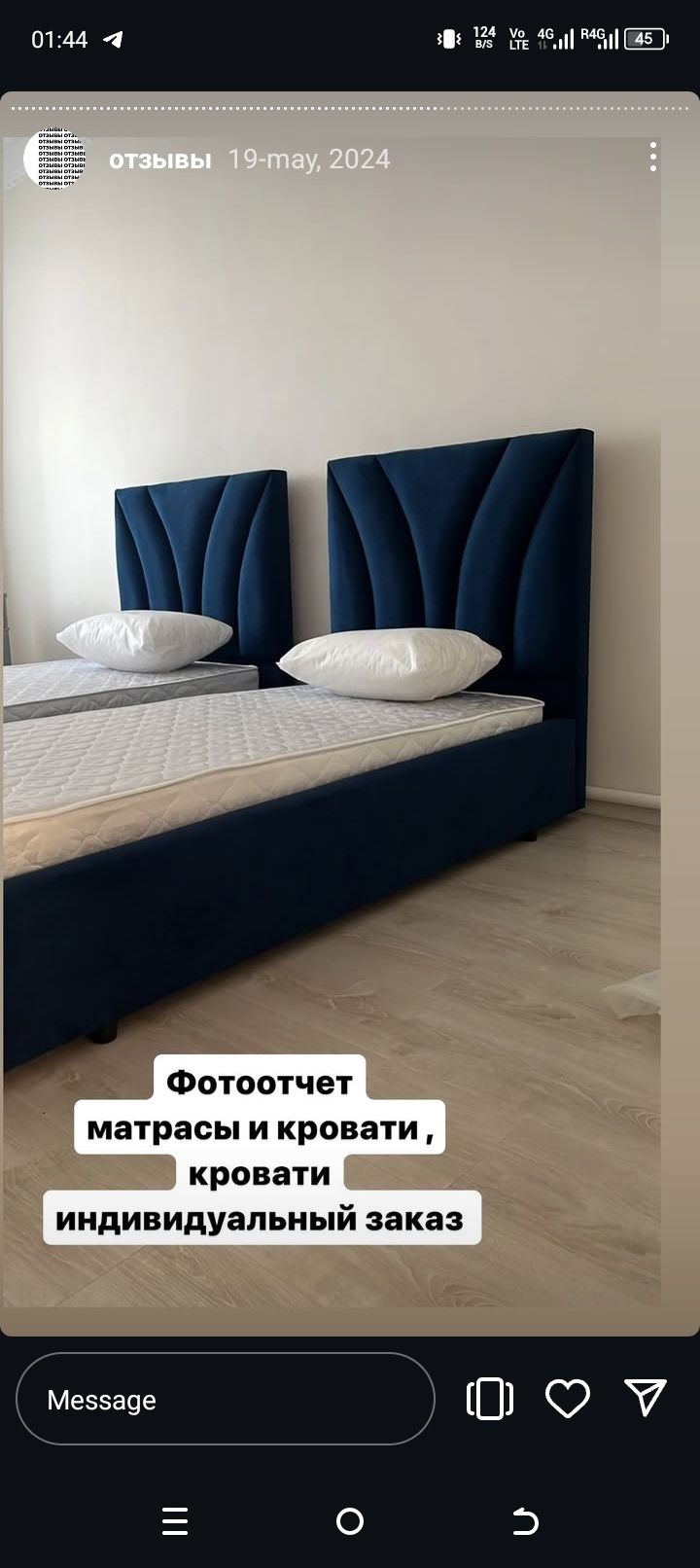 Krovat kravat 1 kishilik mebel
