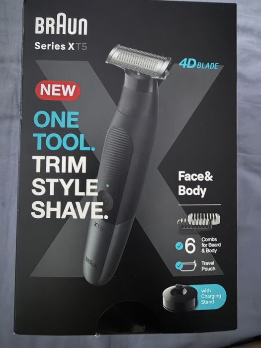 Braun XT5300 тример за лице и тяло