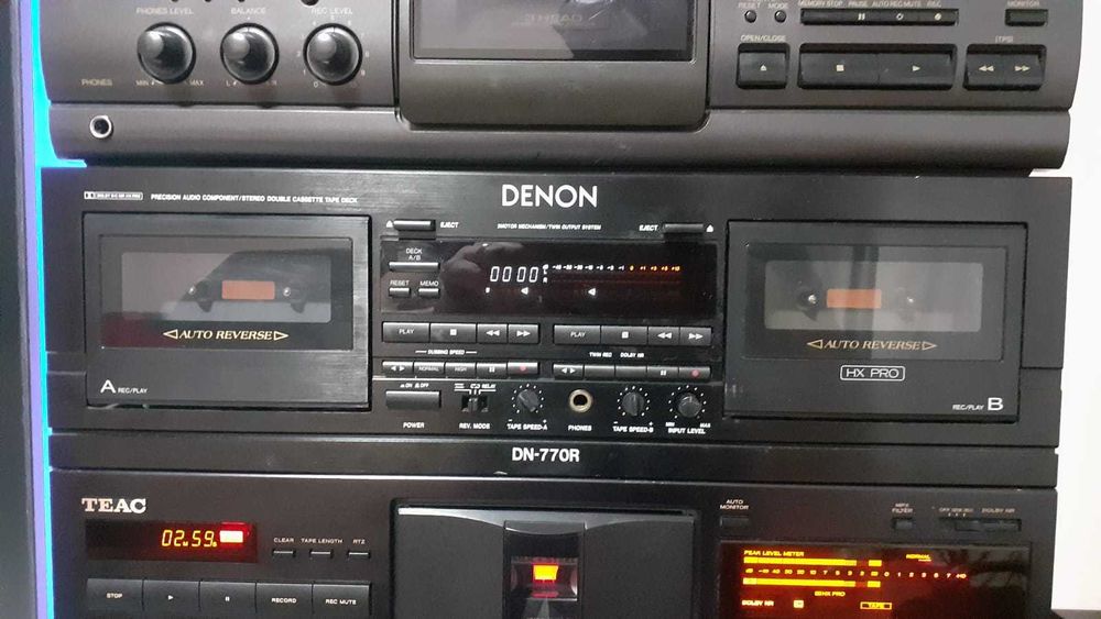 Casetofon SONY 3head , Denon DN 770R , CD Playere SONY