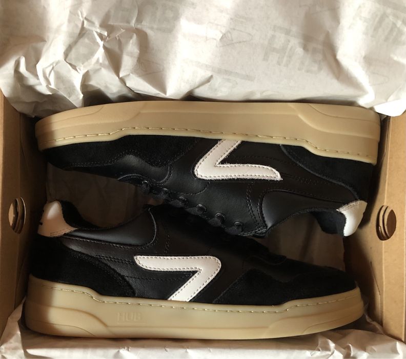 HUB Court Sneakers ОРИГИНАЛ мъжки сникърси/естествена кожа - 43/44