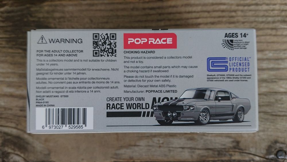 Pop Race Shelby Mustang GT500