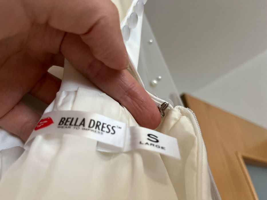 Rochie cununie Bella Dress, mărimea S – ca nouă