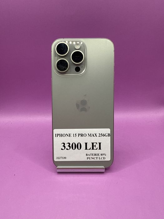 Iphone 15 Pro Max 256gb •Matei Amanet Crangasi•32733
